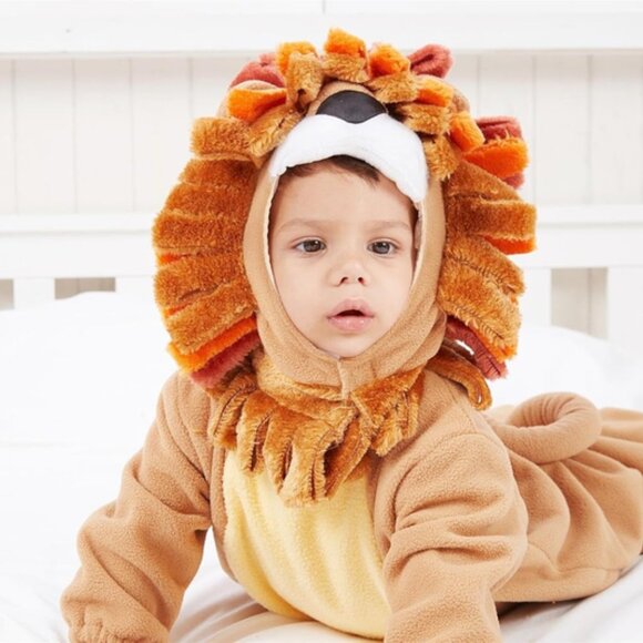 Toddler Lion Costume 18β24M with Plush Toy - Picture 5 of 7